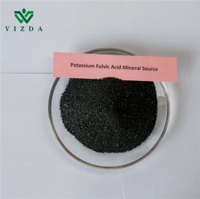 Mineralkilde Kalium Fulvic Acid Pulver Landbruk 25 kg høykvalitets 52 % humussyre